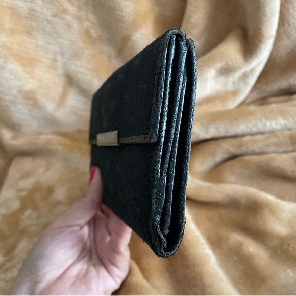 Gucci black monogram canvas long wallet - Picture 3 of 14